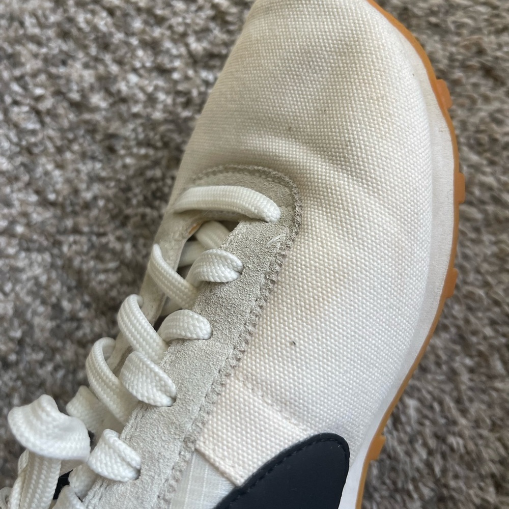 Nike Cortez white with black swoosh size 7.5 - Picture 5 of 11